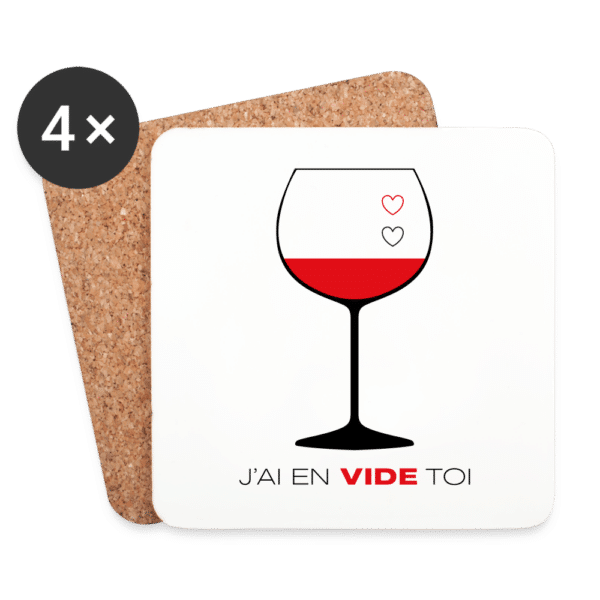 Dessous de verre – Illustration -Design amour, humour et insolence – Boutique 33 francs